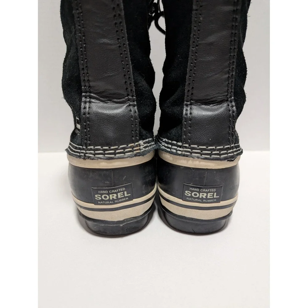 Sorel Women's Joan of Arctic Black‎ Waterproof Winter Snow Duck Boots Size 5